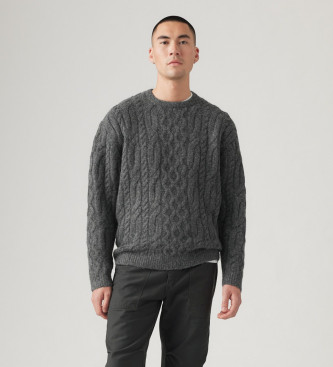 Levi's Battery Crewneck jumper szary