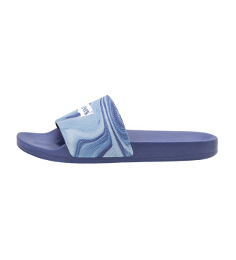Levi's Flip flops June Stamps blue
