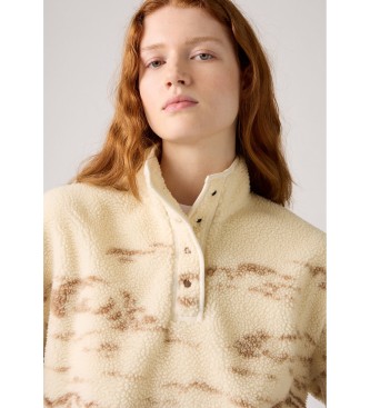 Levi's Kasey Sherpa beige fleece