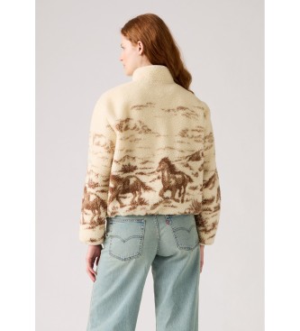 Levi's Kasey Sherpa beige fleece