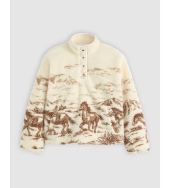 Levi's Kasey Sherpa beige fleece