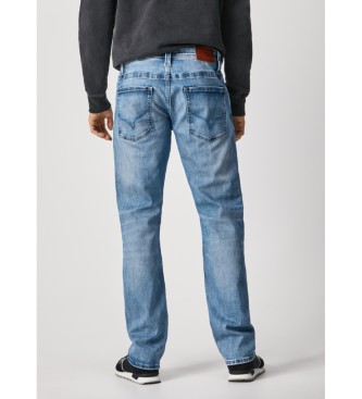 Pepe Jeans Jeans blu con zip Kingston