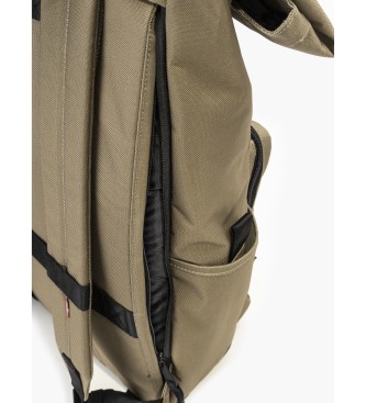 Levi's Brown Roll-Top Backpack