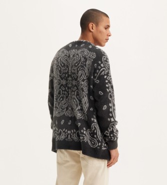 Levi's Cardigan Lama Nero