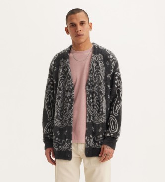 Levi's Cardigan Lama Nero