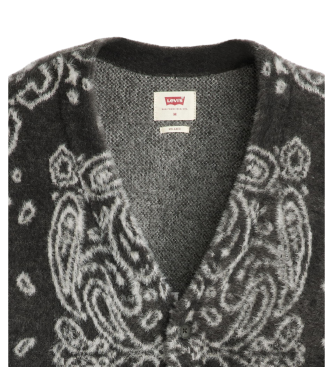 Levi's Cardigan Lama Nero