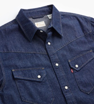 Levi's Shirt 54 Longhorn blue