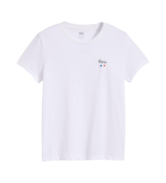 Levi's T-shirt The Perfect Paris bianca
