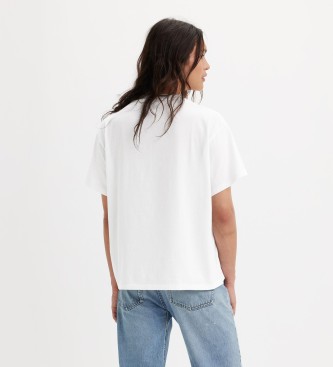 Levi's T-shirt corta bianca stretta