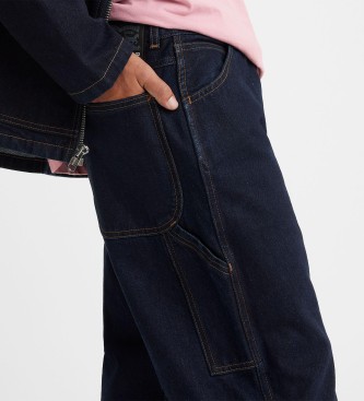 Levi's Jeans Skateboarding Crop Carpenter Navy