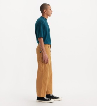 Levi's Skateboarding Cropped cargo trousers mustard