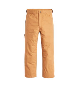 Levi's Skateboarding Cropped cargo trousers mustard