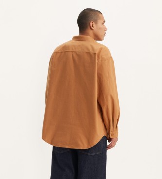 Levi's Skateboarding Langarm-Web-Shirt beige  