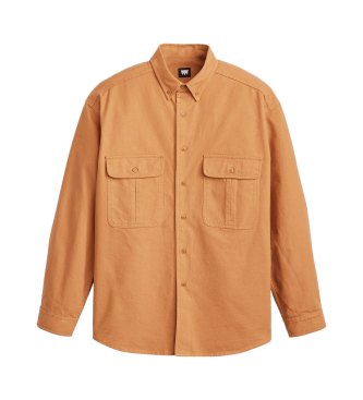 Levi's Skateboarding Langarm-Web-Shirt beige  