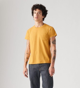 Levi's Vintage 50-tals gul sport T-shirt