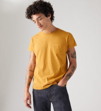 Levi's Gelbes Vintage-T-Shirt aus den 50er Jahren