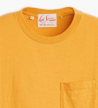 Levi's Vintage 50's geel sport T-shirt