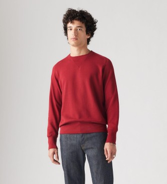 Levi's Felpa rossa vintage di Bay Meadows