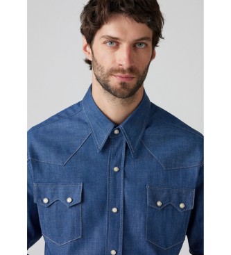 Levi's Shorthorn Sawtooth Shirt blue