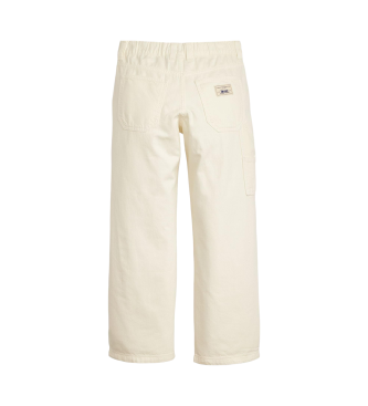 Levi's Jeans carpentiere larghi leggeri bianchi