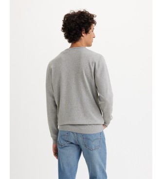 Levi's Housemark grey lightweight pullover