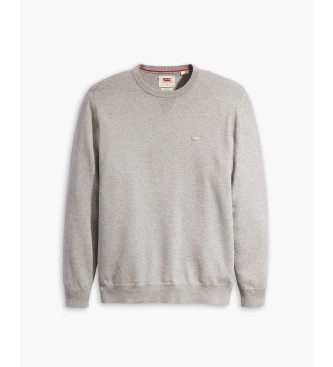 Levi's Housemark grey lightweight pullover
