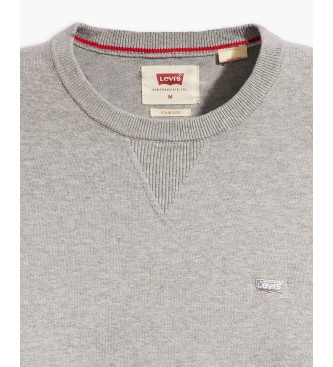 Levi's Housemark grey lightweight pullover