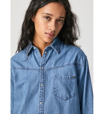 Pepe Jeans Overhemd LILITH blauw