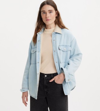 Levi's Kurtka Shacket Lola niebieska  