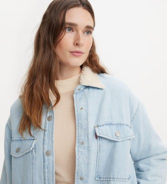 Levi's Kurtka Shacket Lola niebieska  