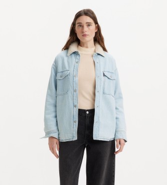 Levi's Kurtka Shacket Lola niebieska  