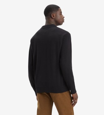 Levi's Long sleeve polo shirt black