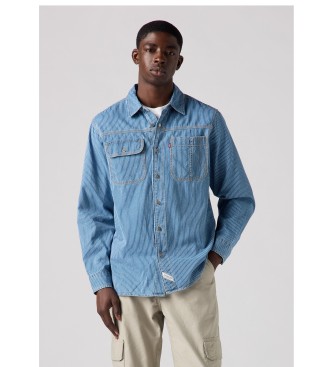 Levi's Auburn Worker langrmet skjorte bl