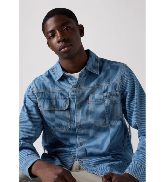 Levi's Auburn Worker langrmet skjorte bl