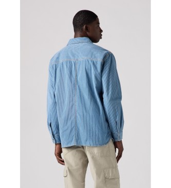 Levi's Auburn Worker langrmet skjorte bl