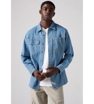 Levi's Auburn Worker langrmet skjorte bl