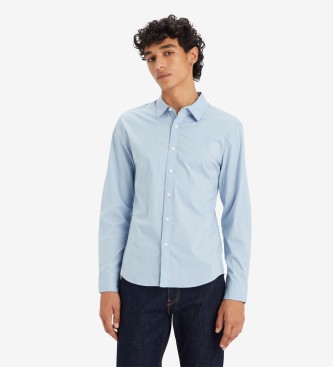 Levi's Camisa Housemark de manga larga azul