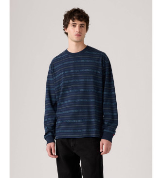 Levi's Graphic Authentic Long Sleeve T-shirt navy