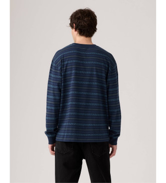 Levi's Graphic Authentic Long Sleeve T-shirt navy