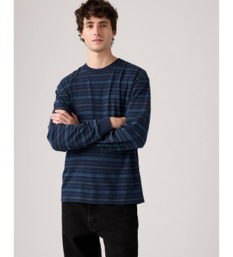 Levi's Graphic Authentic Long Sleeve T-shirt navy
