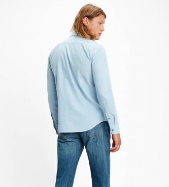 Levi's Camicia Housemark blu dalla vestibilità slim
