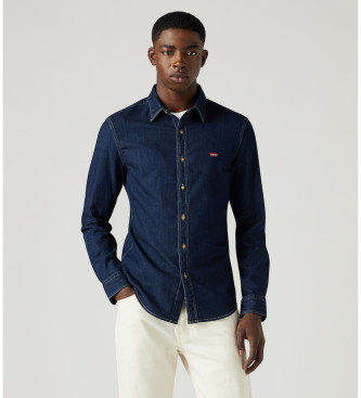 Levi's Batterie Hausmarke navy slim fit Hemd