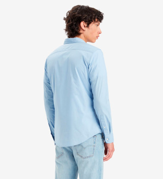 Levi's Camiseta Slim Battery Housemark azul