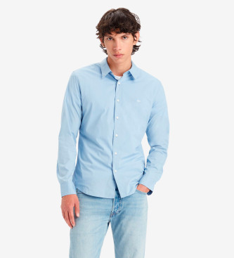 Levi's T-shirt Slim Battery Housemark bleu