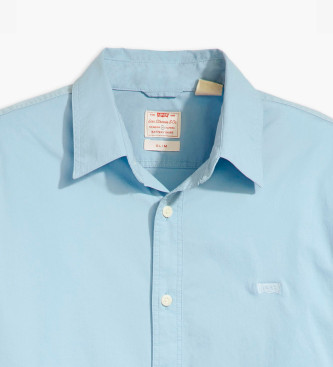 Levi's T-shirt Slim Battery Housemark azul