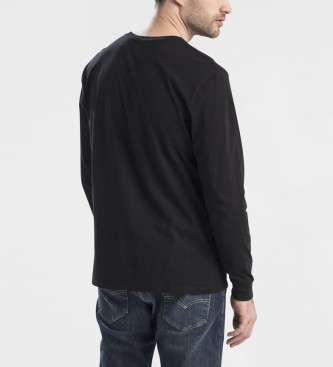 Levi's T-Shirt Ls Std Tee Grfica Hm Ls Preto