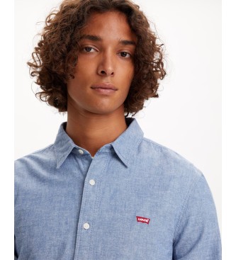 Levi's T-shirt Battery Housemark Slim Fit azul