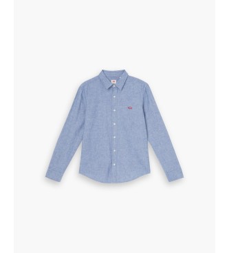 Levi's T-shirt Battery Housemark Slim Fit azul