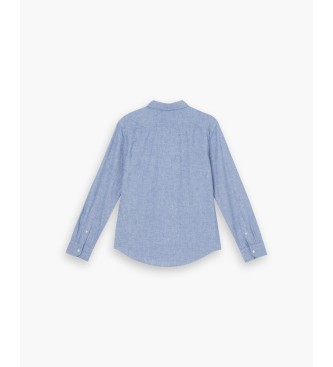 Levi's T-shirt Battery Housemark Slim Fit azul