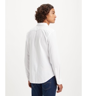 Levi's Batterijhuismerk shirt wit